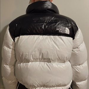 North Face Nuptse Cropped Jacket